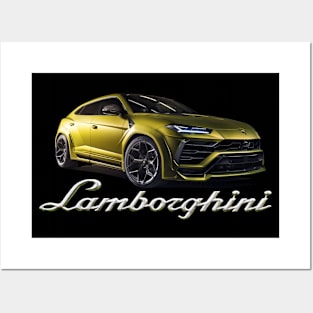 Lamborghini Urus Supercar Products Posters and Art